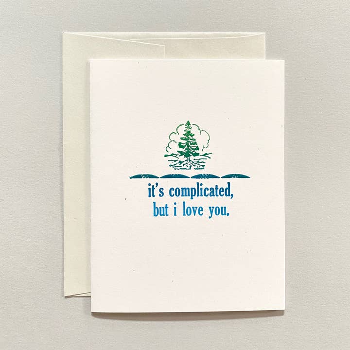 Letterpresskort, Fars dag, Komplicerat för wholesale av Runaway Press