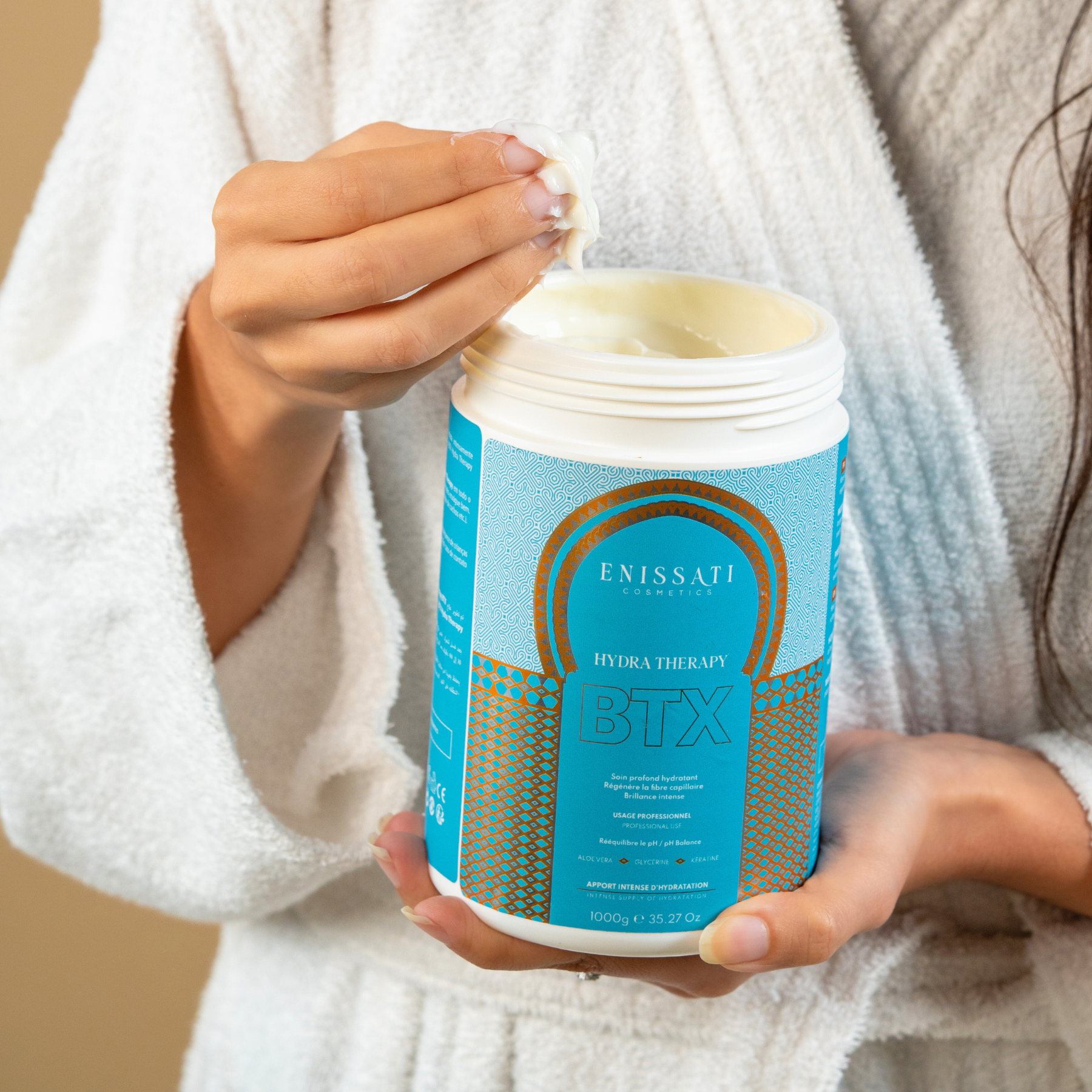 ENISSATI COSMETICS - Wholesale Hair Leave-In Conditioner - BTX Hydra Therapy Treatment 1kg3