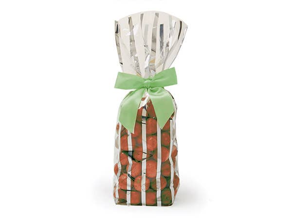 Nashville Wraps - Wholesale Cellophane Bag - Clear 1.4 MIL Cello Candy Bags with Metallic Prints9