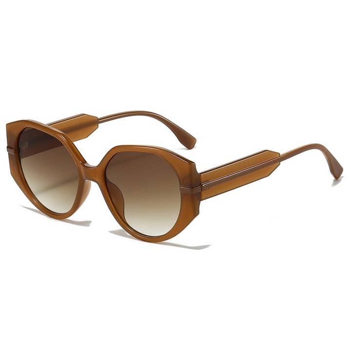 ACCITY - Wholesale Sunglasses - Women's - FULL FRAME ROUND FASHION SUNGLASSES_CWASG0527