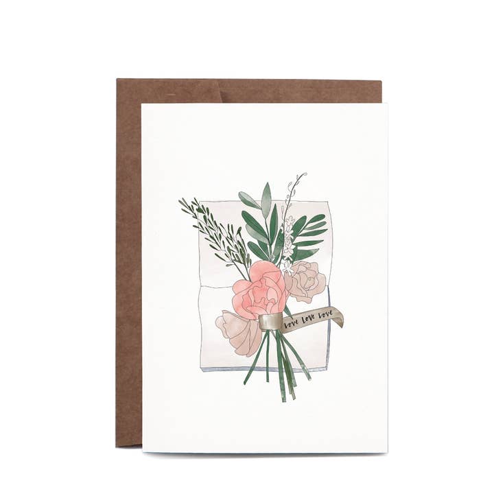 In the Daylight - Wholesale Wedding card - Wedding Flowers Greeting Card