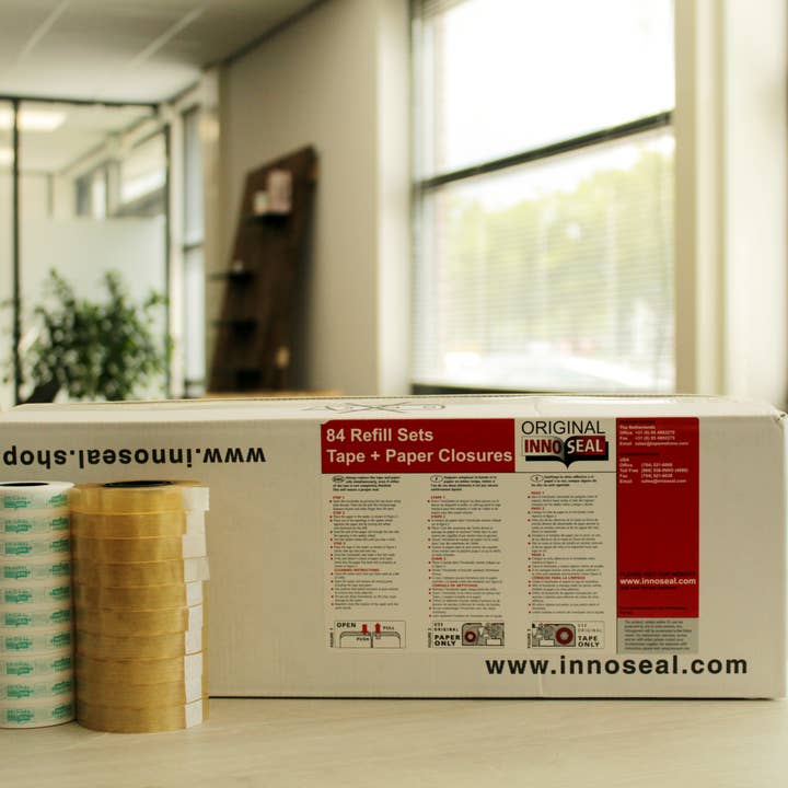 Innoseal - Wholesale Tape Dispenser - Innoseal Refill Large Box (84 Sets)2