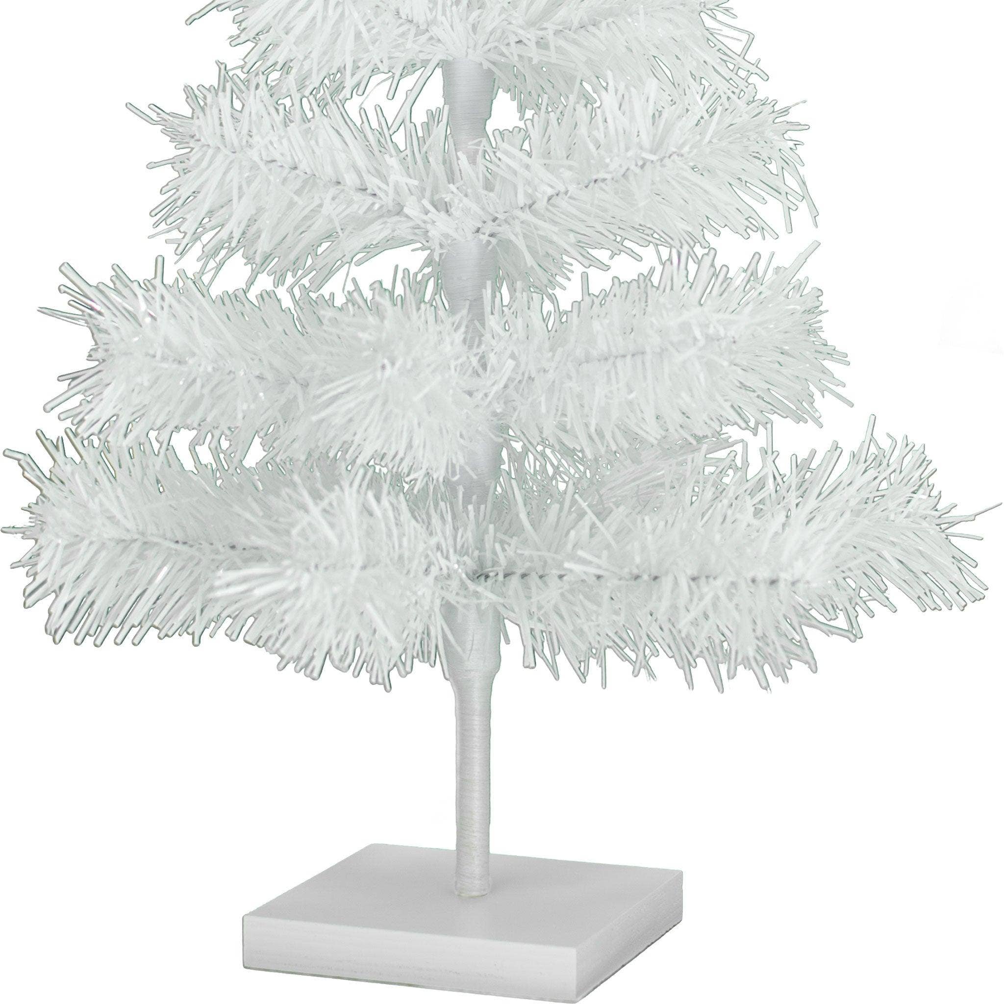 Lee Display - Vente Décoration de Noël - Sapin de Noël à guirlandes blanches2