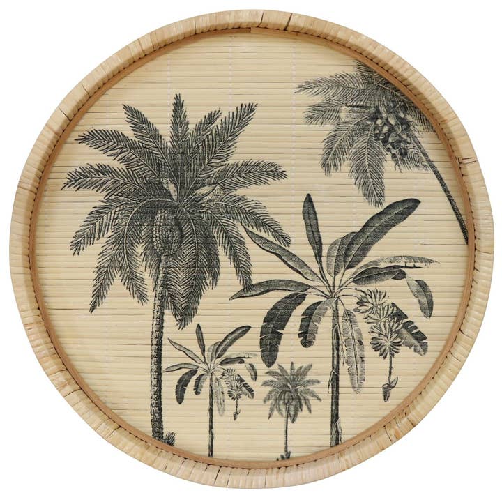 Vassoio Tao in bambù e legno 38x38x3,8 cm (HOFF8077) per la vendita all'ingrosso da parte di HOFF-INTERIEUR