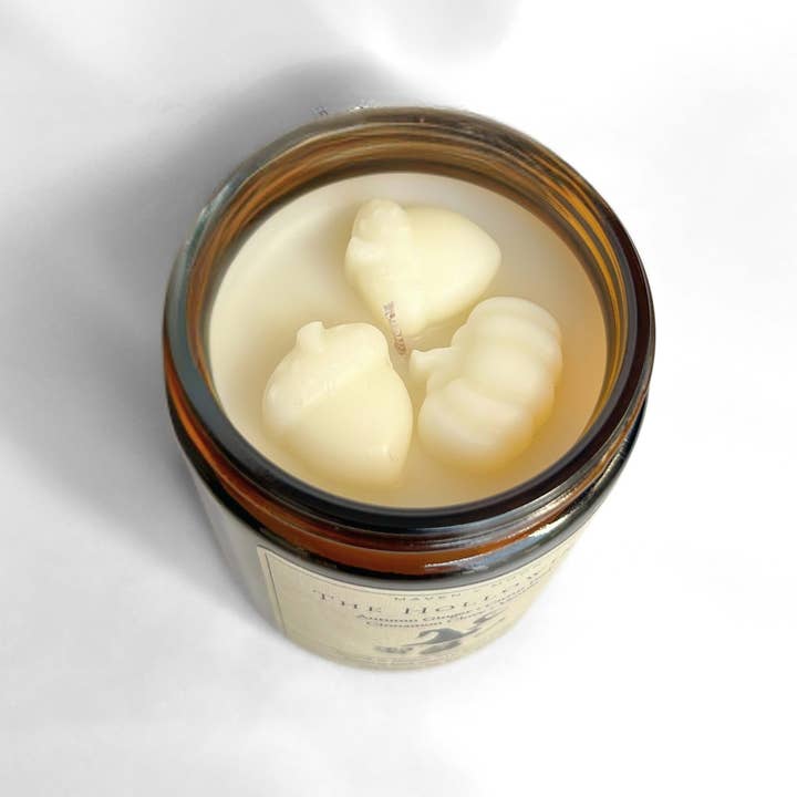 MAVEN + MOON - Wholesale Jar/filled candle - The Hollowing Fall Coconut Soy Candle ~ 8 oz3