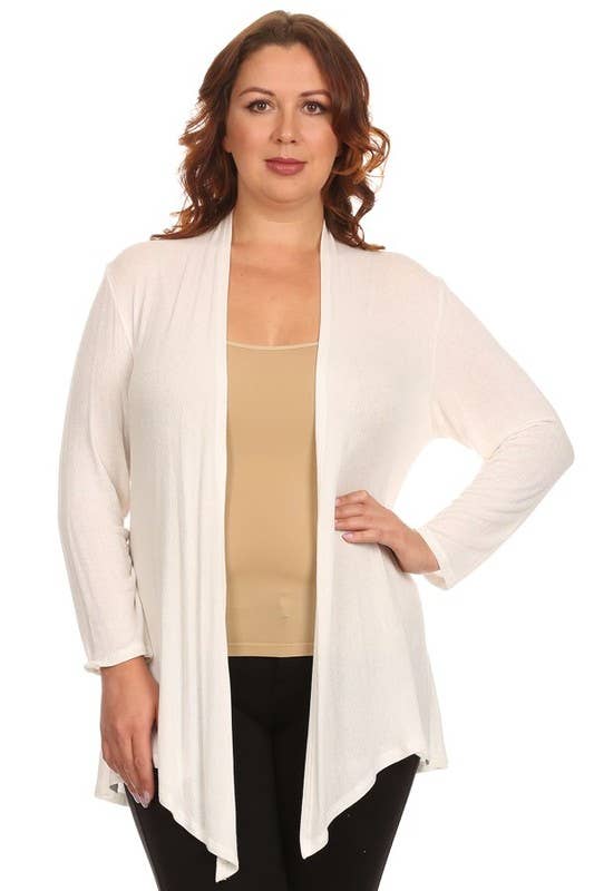 Chris & Carol Apparel – Engroshandel Cardigan - Dame – Plus Cardigan - XA3147C