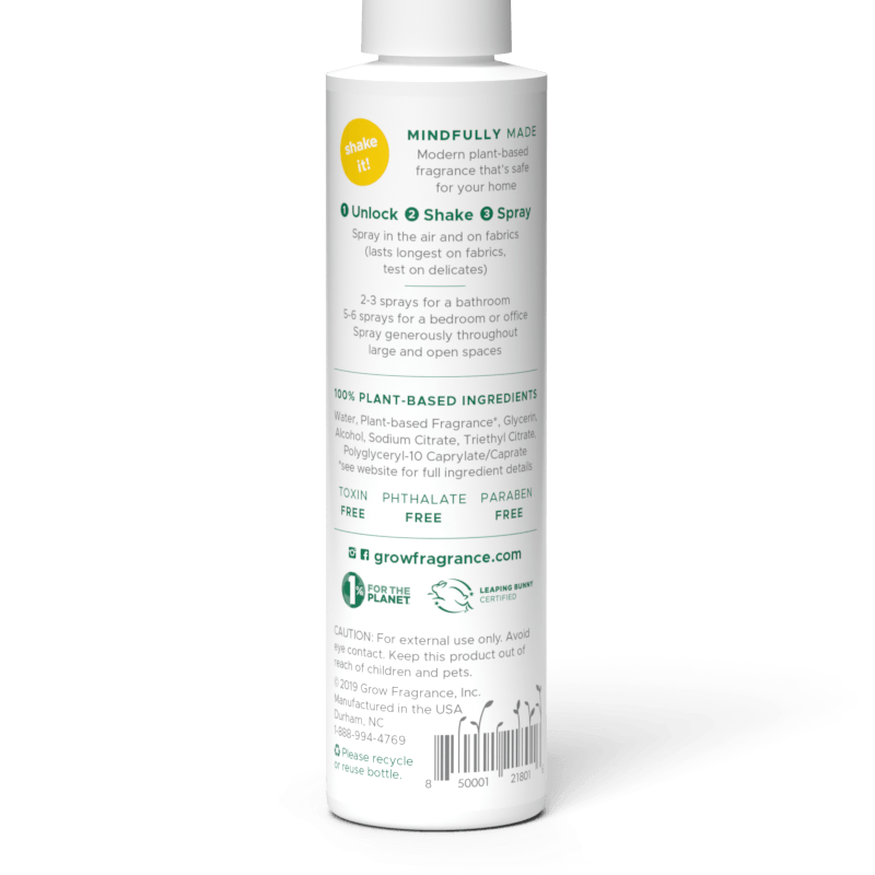 Grow Fragrance - Wholesale Room & Linen Spray - Pine Forest Air + Fabric Spray8