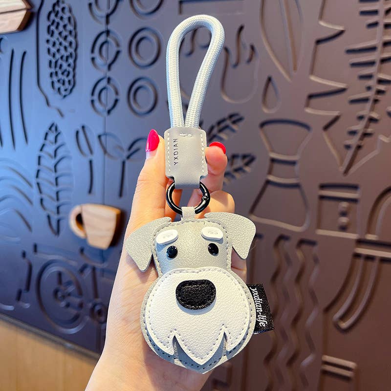 MKS America - Wholesale Keychain - Women's - Creative Leather Puppy Series Keychain Pendant7