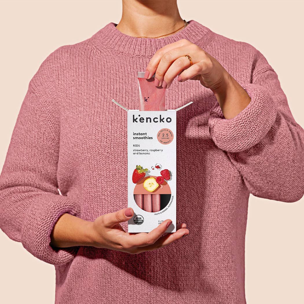 kencko - Wholesale Powdered Health Drink - Reds Organic Fruit & Veggie Smoothie Mix (4 smoothies)1