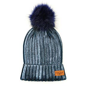 DM Merchandising - Wholesale Beanie - Women's - Britt's Knits Glacier Knit Pom Hat Open Stock