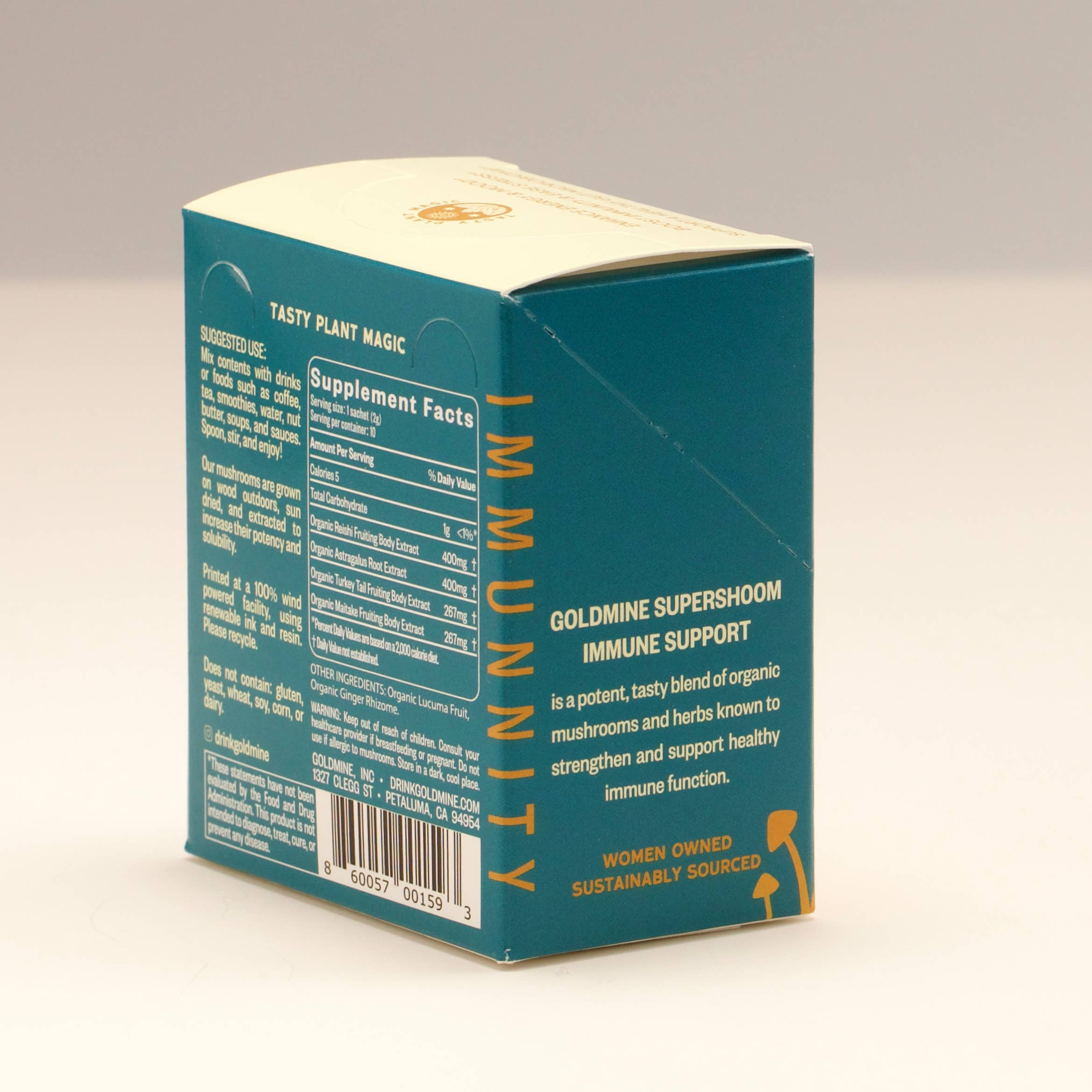 Goldmine - Venta al por mayor Proteínas en polvo - Paquetes de polvo Supershroom Immunity4