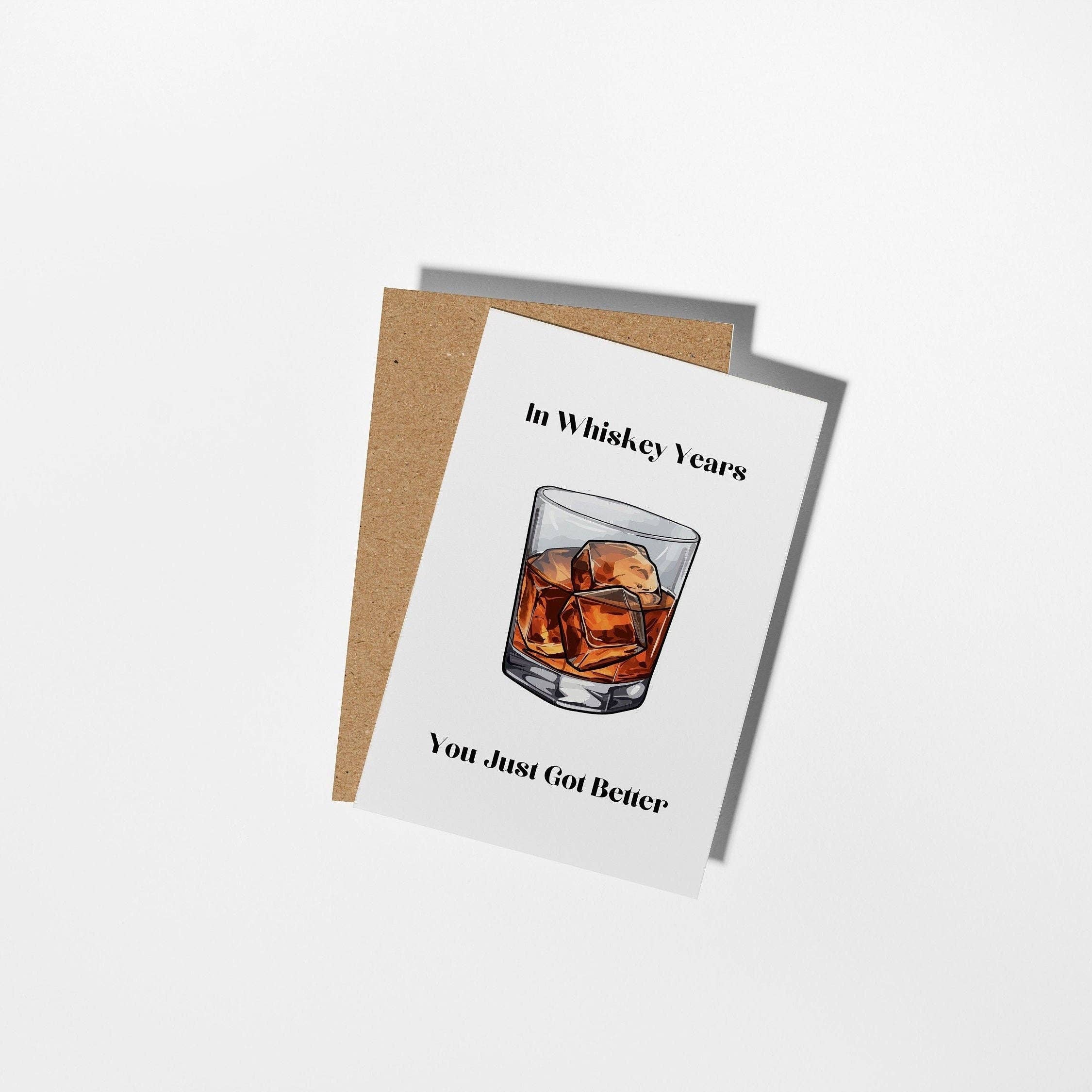 PulpKo - Wholesale Birthday Card - Whiskey Birthday Card1