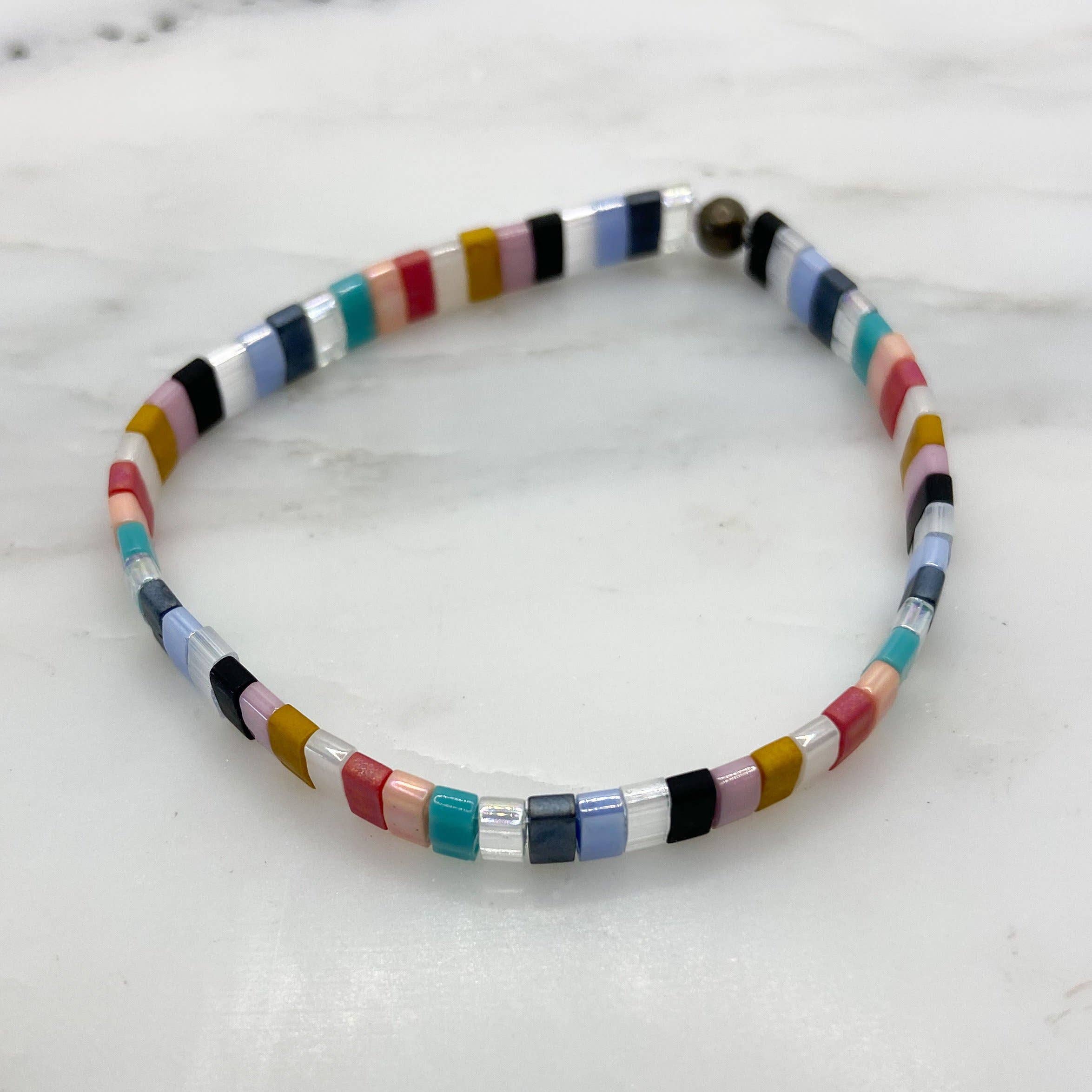 Libbies Bracelets - Wholesale Beaded Bracelet - Carousel Handmade Tila Beaded Bracelet1