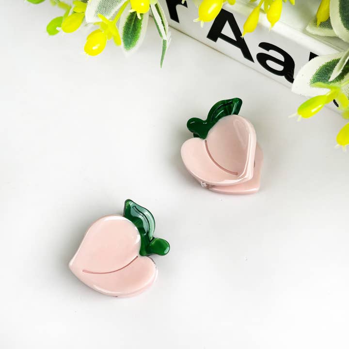 TheDivaSoap - Wholesale Hair Clip - Women's - Fruit Mini Hair Clip,Small Hair Accessories