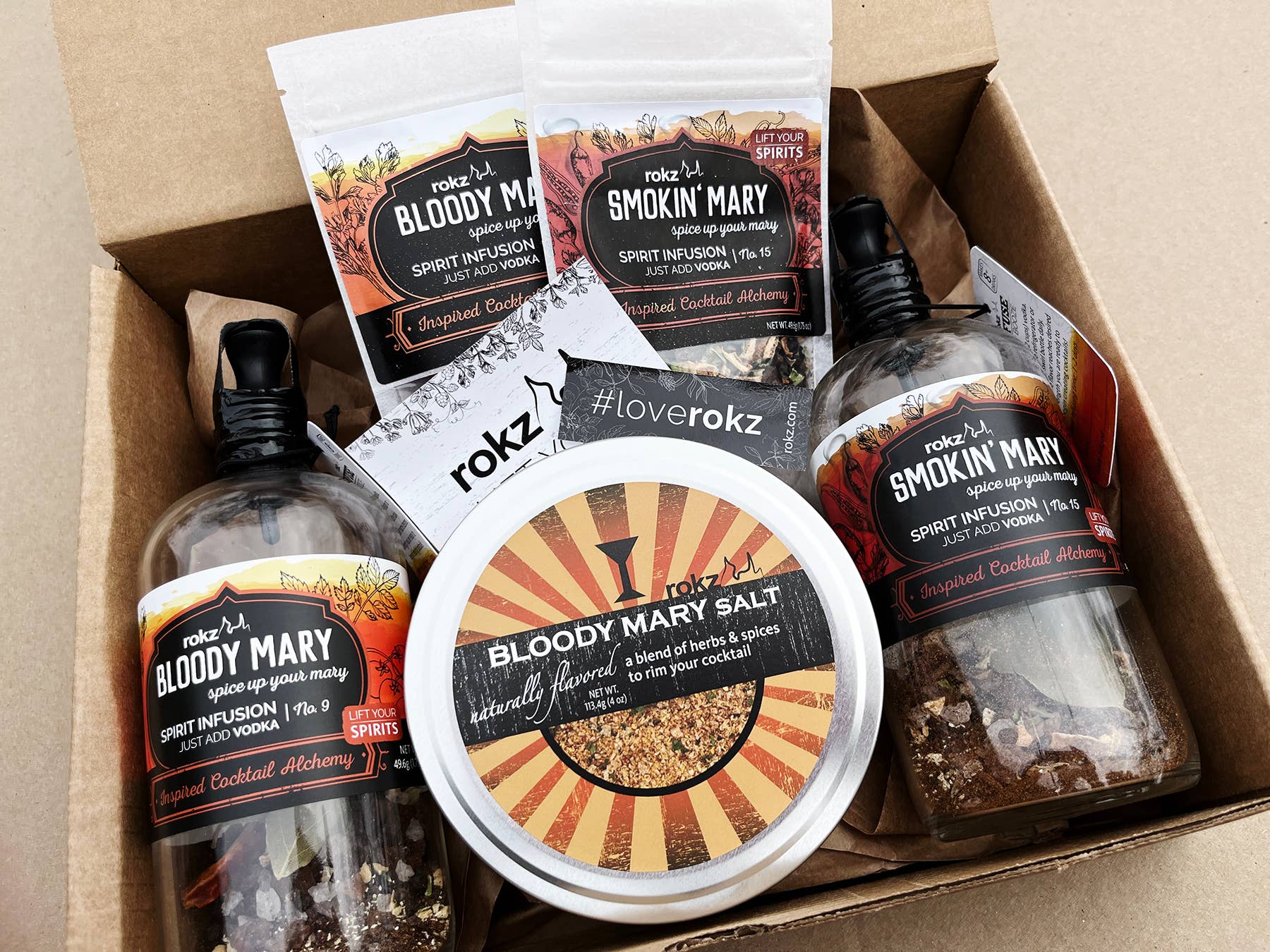 Rokz - Wholesale Cocktail Mix/Syrup - Bloody Mary Box - Lift Your Spirits2