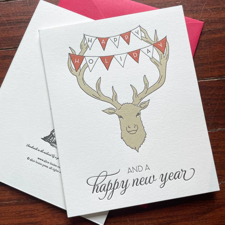 Hjortfana Kort för wholesale av Alice-Louise Press