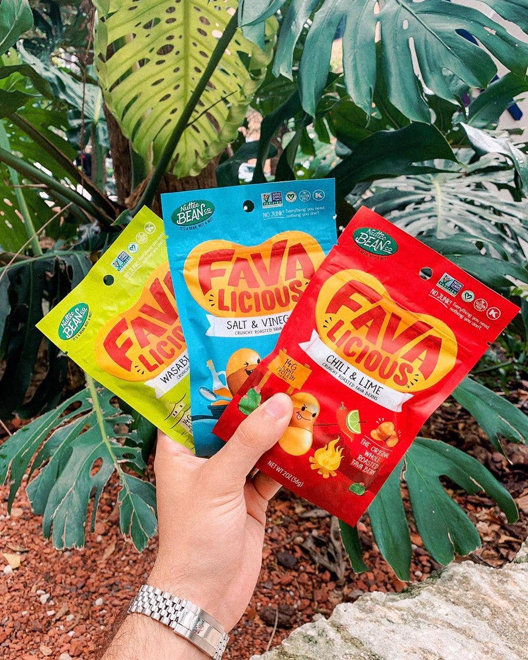 Favalicious® - Wholesale Nuts - Favalicious Variety Pack - Pack of 72 x 2oz bags5