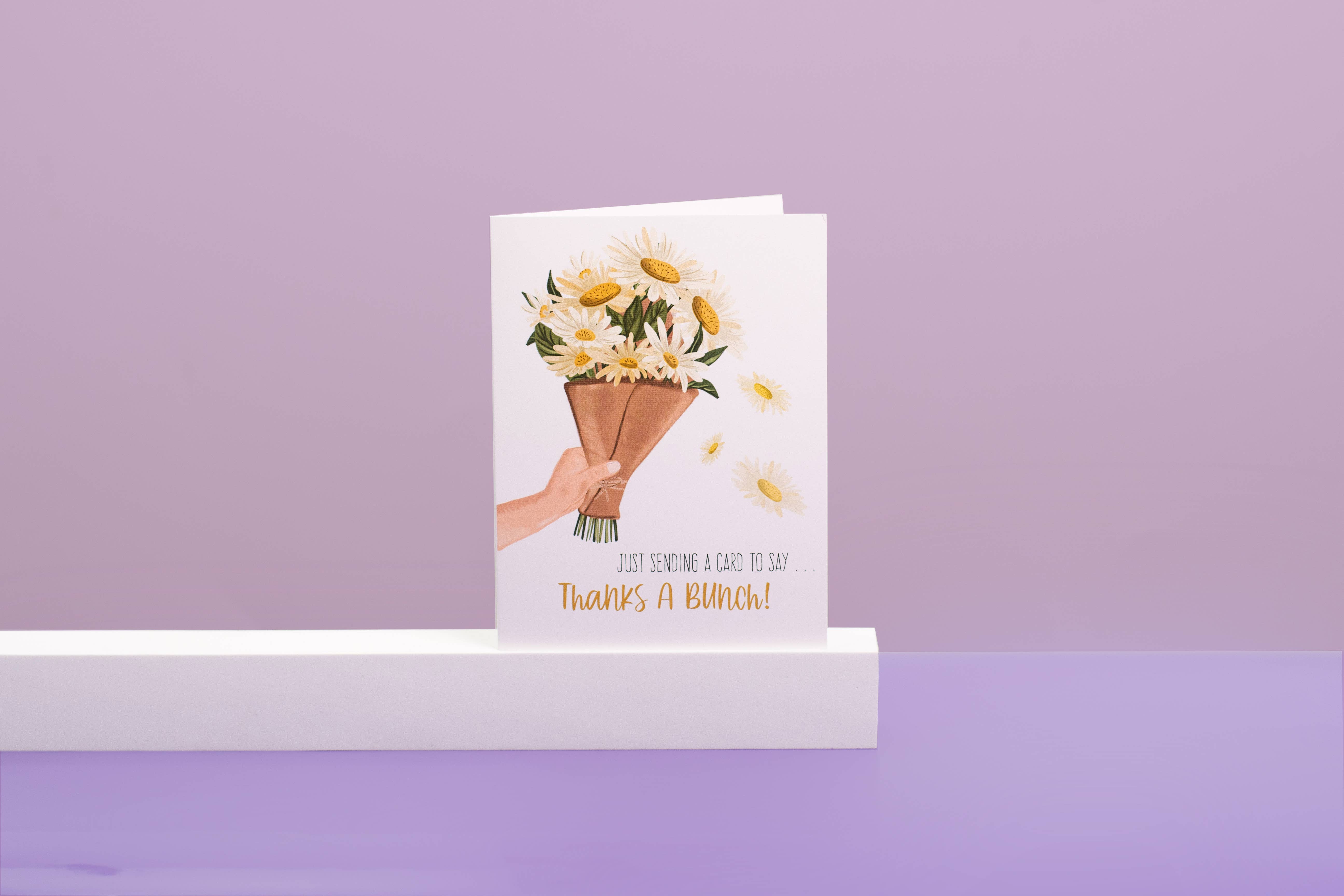 Jaybee Design - Wholesale Thank You Card - Just Sending A Card To Say . . . - Greeting Card1