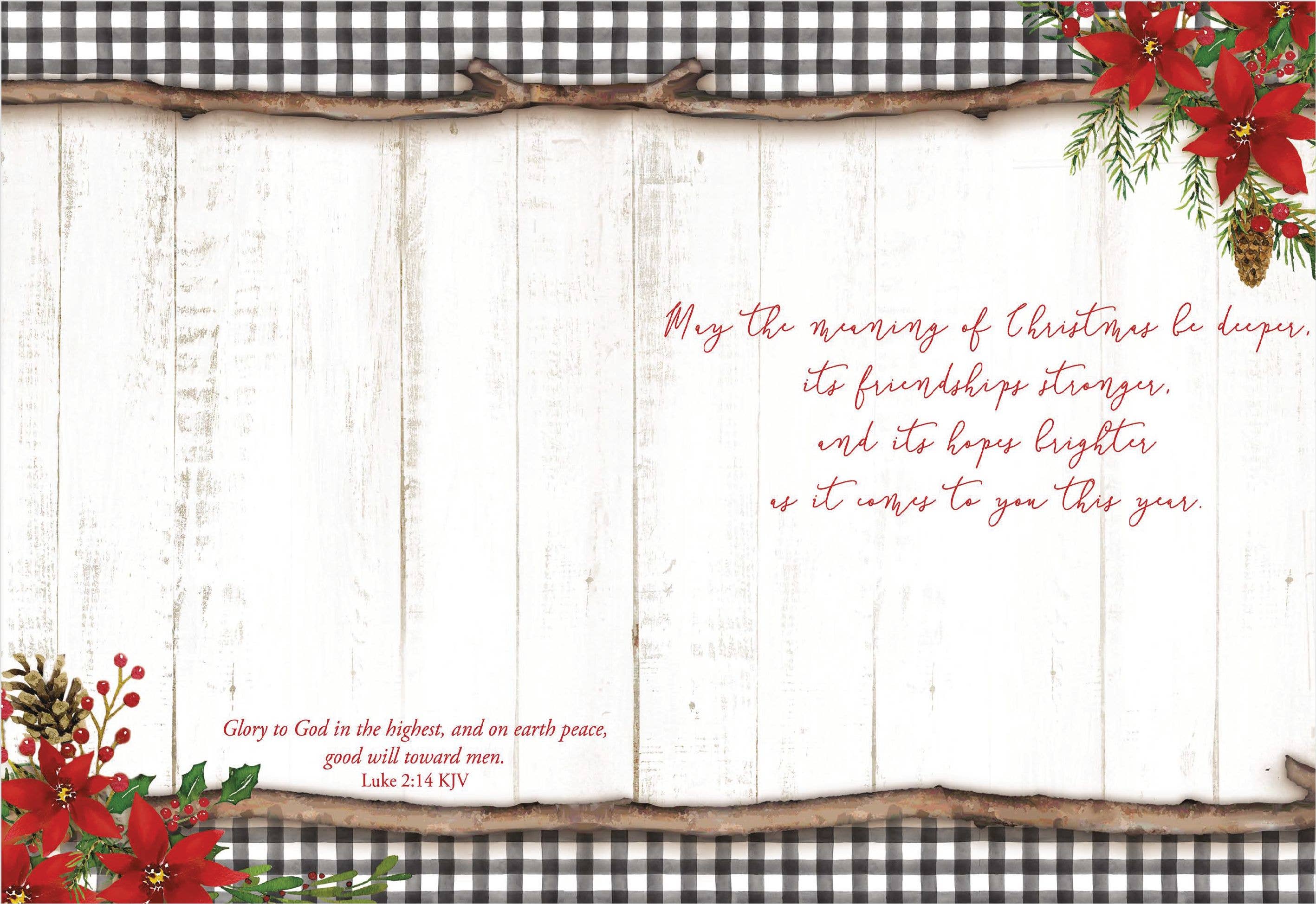 Crown Point Graphics - Wholesale Christmas Card - Religious Boxed Christmas Cards, Joy to the World, 12 Cards13