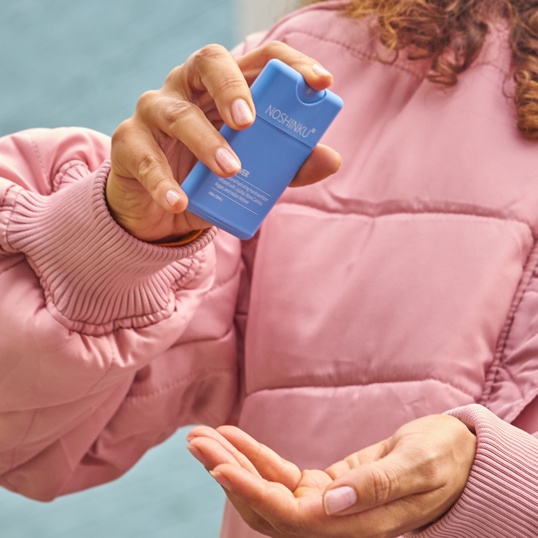 Noshinku - Wholesale Hand sanitiser - Refillable Vetiver Patchouli Hydrating Pocket Hand Sanitizer9