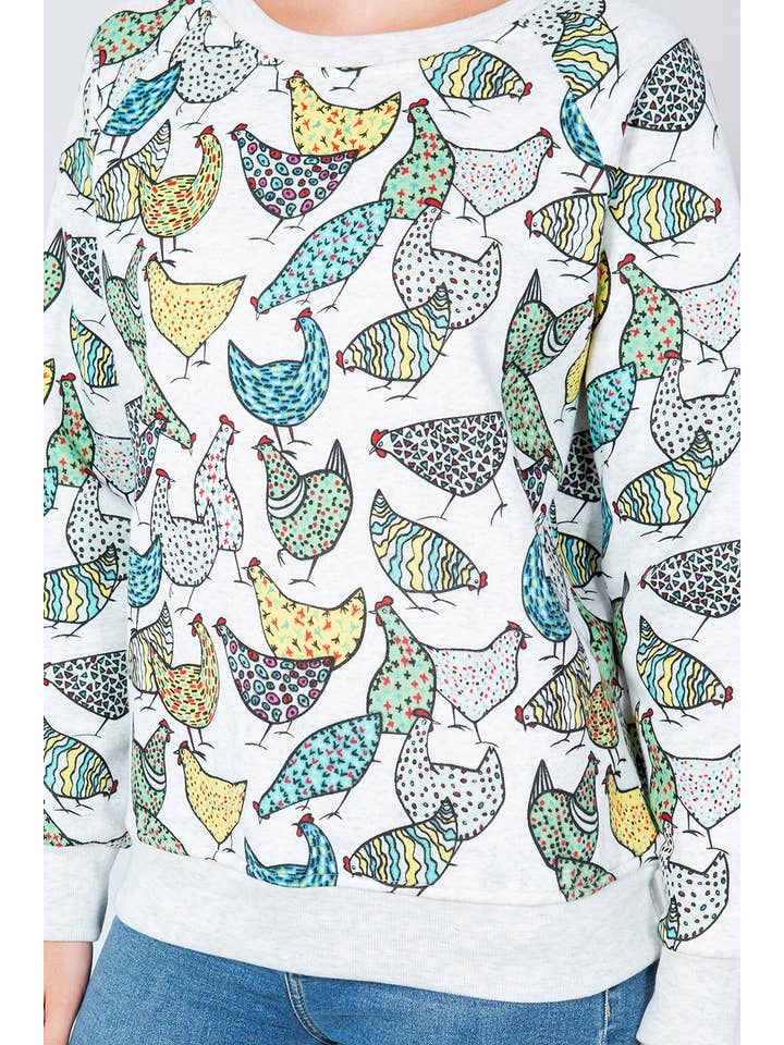 LA Soul - Vendita all'ingrosso Felpa - Donna - Felpa in pile di pollo5