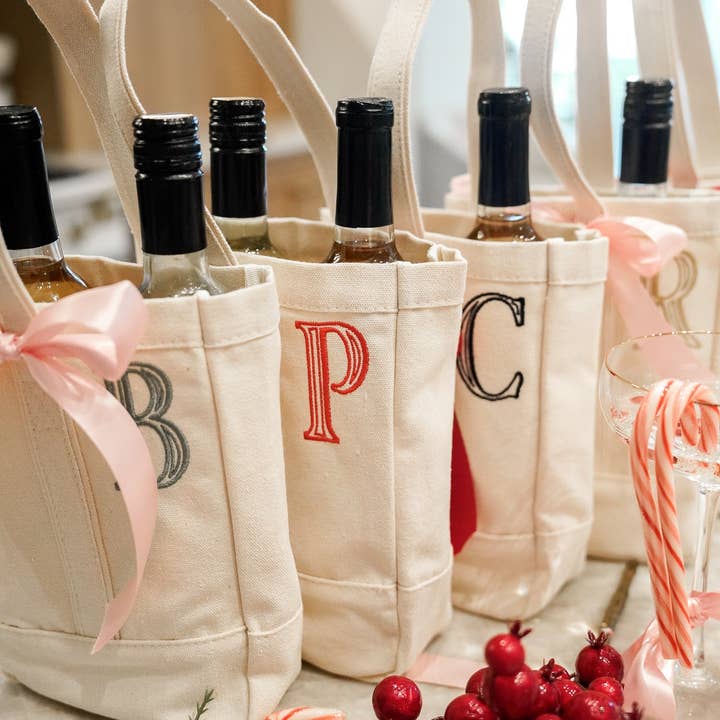 KENZKUSTOMZ - Wholesale Wine Gift Bag - Custom Canvas Wine Bag8