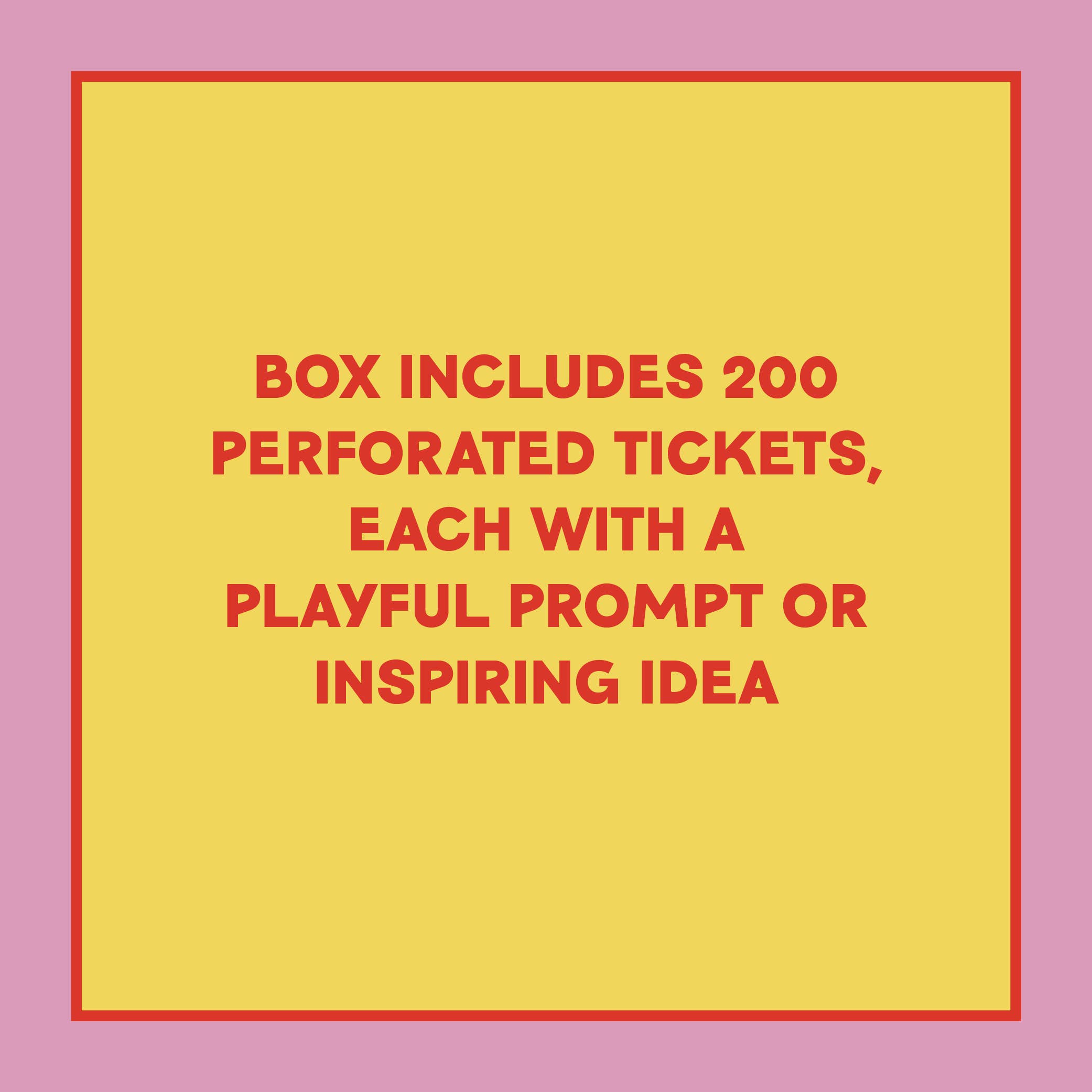 Chronicle Books - Wholesale Gag Gift/Novelty Gift - Take-a-Ticket: Creativity10