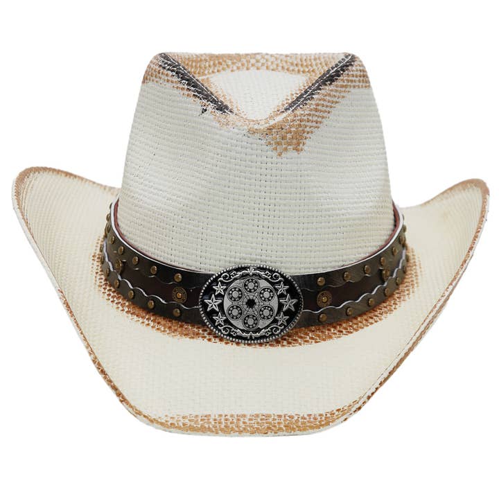 Ivoor NRA Mangum Embleem Cowboyhoed voor groothandel op Faire1