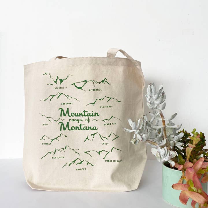 Montanhas de Montana Tote por atacado de H.B. Elliot