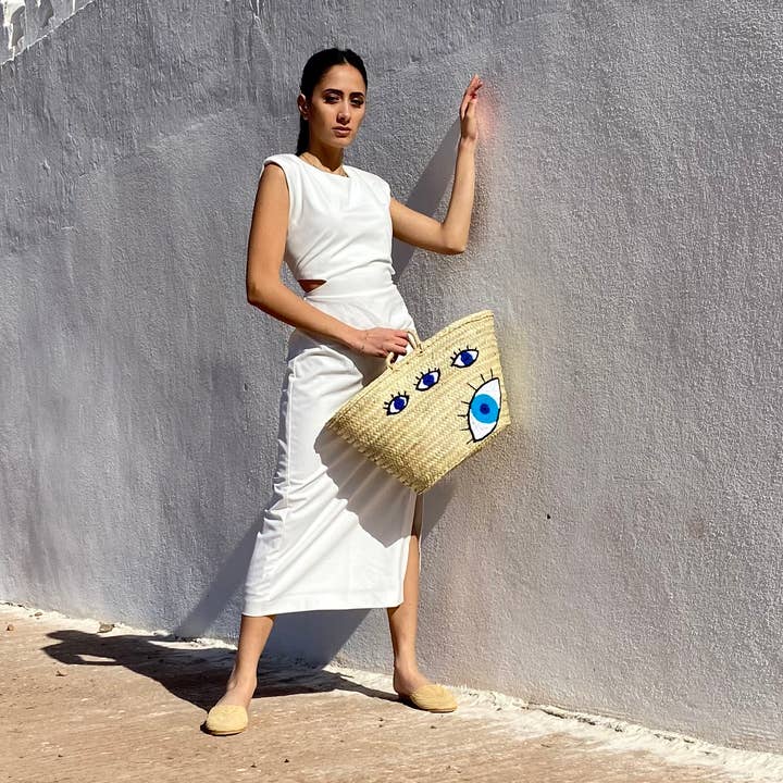woolsouk - Wholesale Beach Bag - Designer tote Bag - straw bag -beach bag-Gift for her
