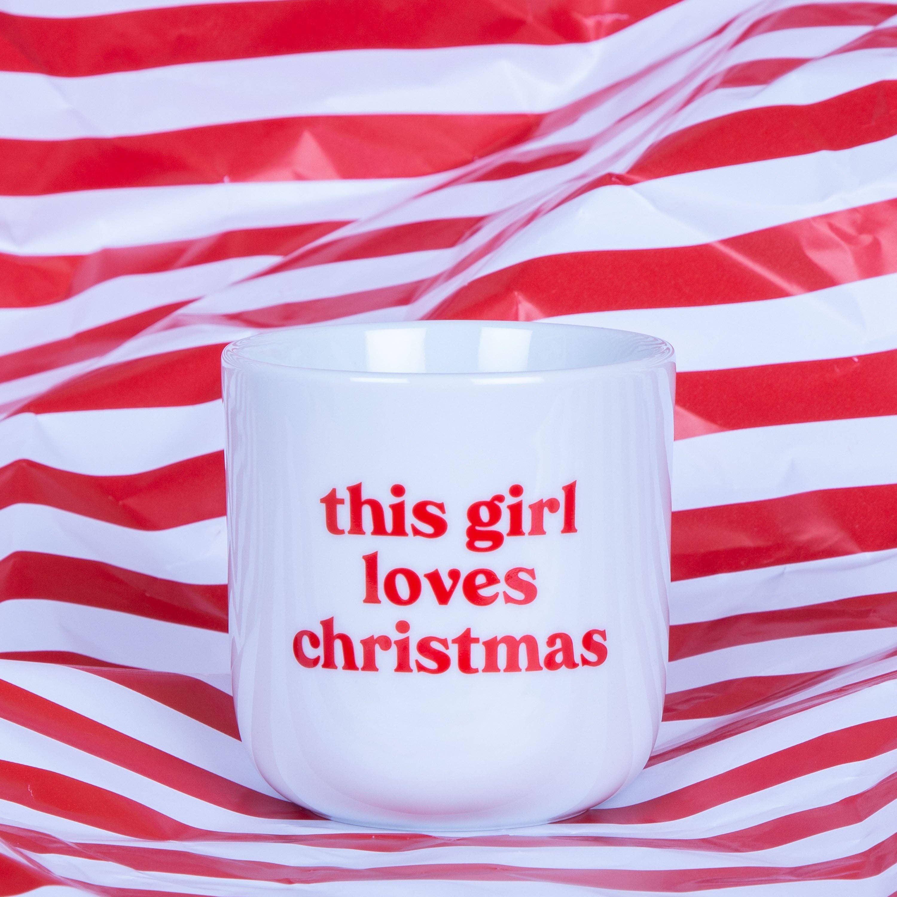 Frau Hansen - Wholesale Coffee Mug - Becher Christmas Girl (pack of 6 pieces)