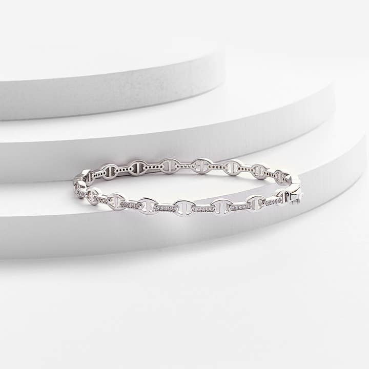 Kosa Jewels - Wholesale Bangle Bracelet - Helen Link Bangle1