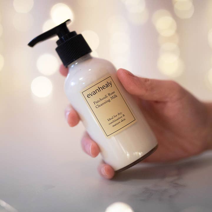 evanhealy - Wholesale Facial Cleanser - Patchouli Rose Cleansing Milk