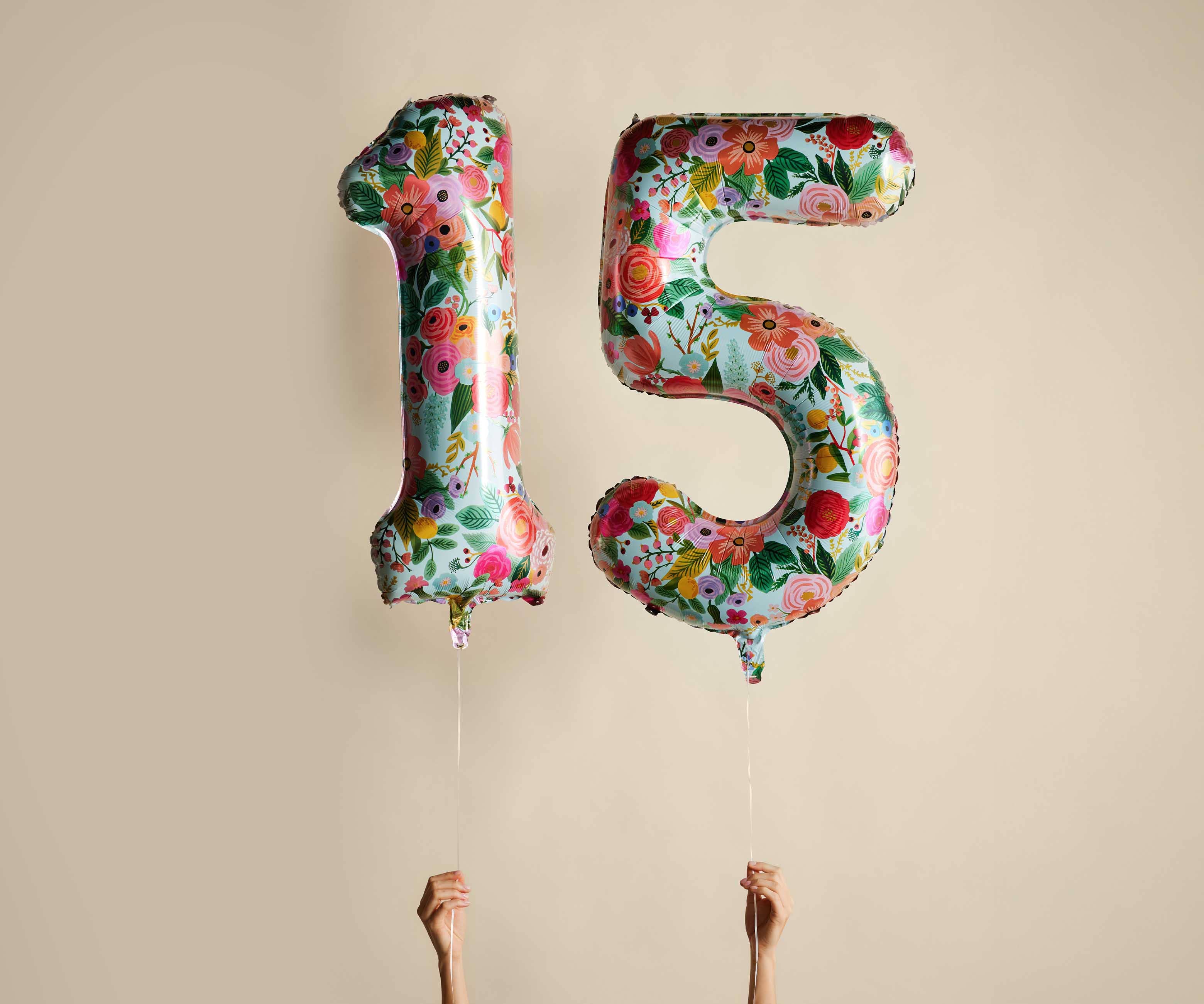Rifle Paper Co. - Wholesale Balloon - Garden Party Numbered Foil Balloon11