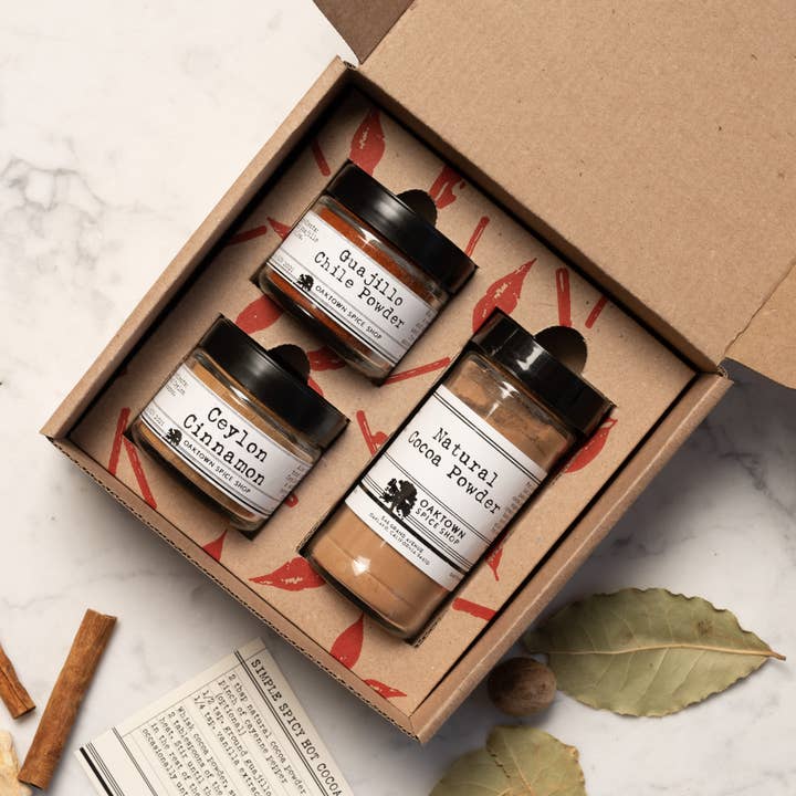Spicy Cocoa Gift Set for wholesale by Oaktown Spice Shop