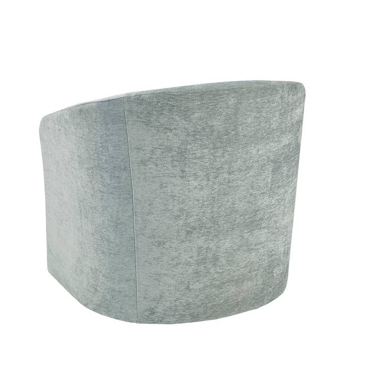 Olliix - Wholesale Chair - Low Back Tub Style Swivel Accent Chair, Neutral Blue *