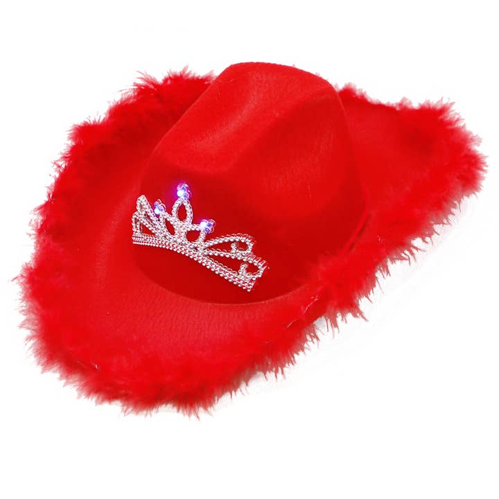 Cap Zone - Wholesale Cowboy Hat - Kids - Princess LED Light-Up Kids Cowboy Hat3