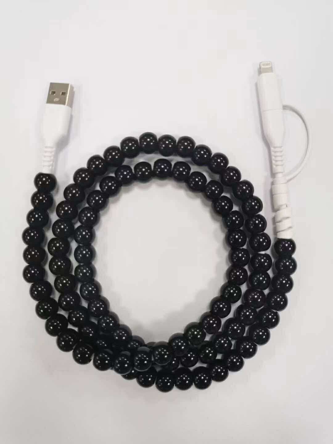 The Lyrical Spirit, LLC - Wholesale Charging Cable - Beaded Phone Charging Cables4