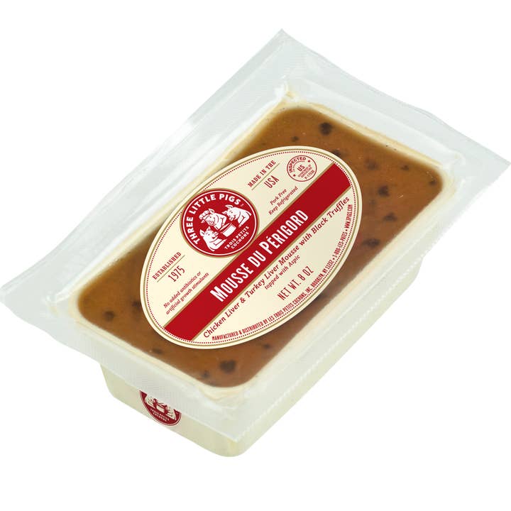 Three Little Pigs - Wholesale Tapenade - Mousse du Périgord 8 oz.