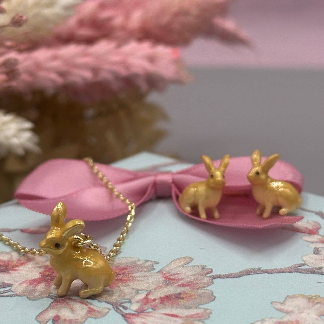 Bill Skinner - Vendita all'ingrosso Collana con ciondolo/pendaglio - Ciondolo coniglio smaltato2