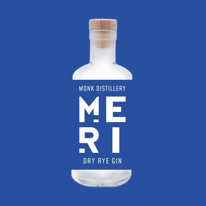 MERI - Gin secco di segale per la vendita all'ingrosso da parte di Monk Distillery