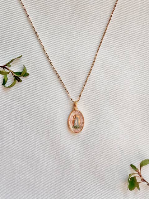 Fijne Onze-Lieve-Vrouw Ontknoper van Knopen Ketting voor wholesale door Harleigh Leonards Designs