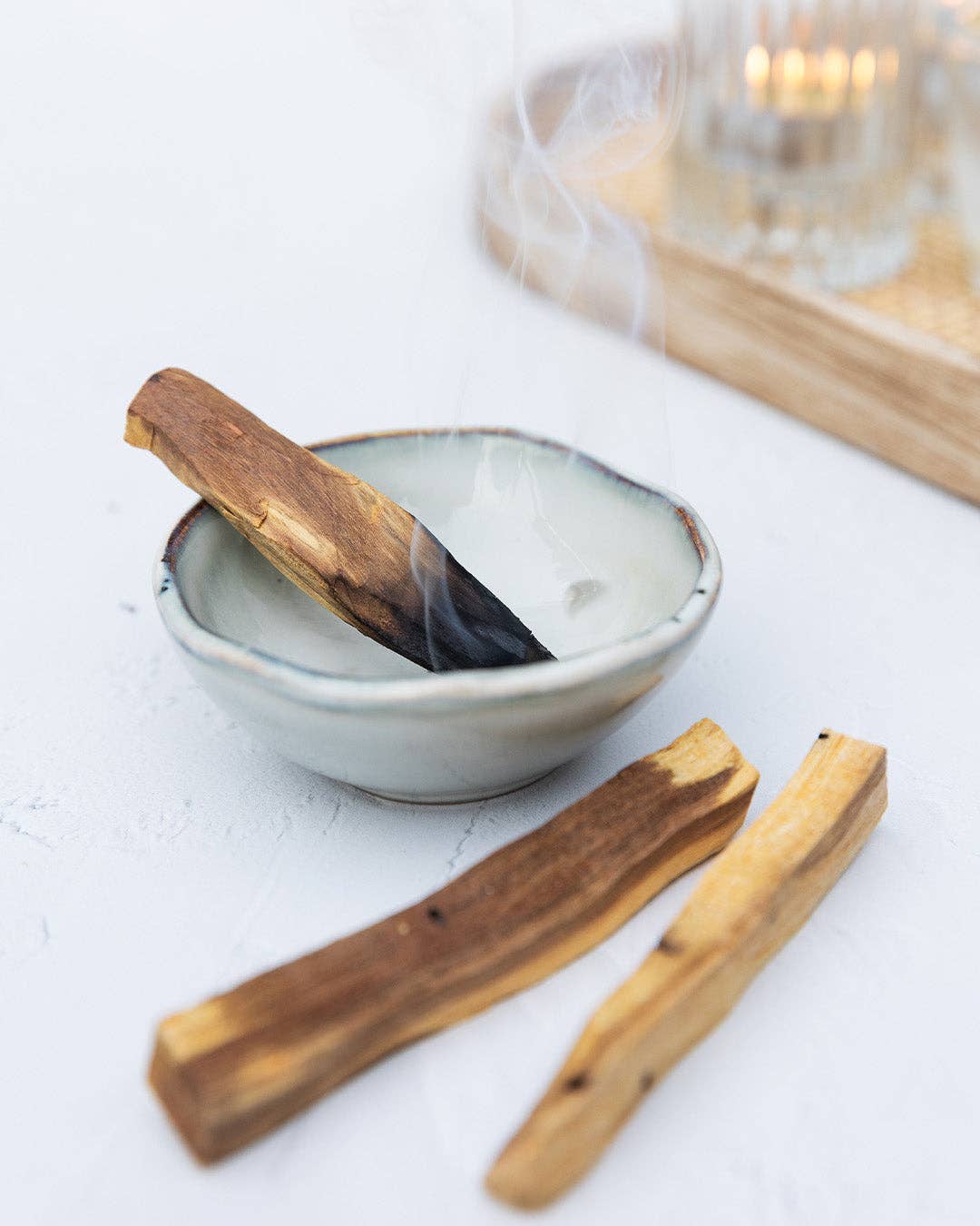 Oh Shanti – Incenso por atacado – Madeira de Palo Santo (20 pedaços)1