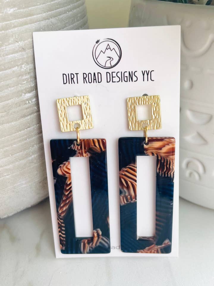 Orecchini Sunrise Statement per la vendita all'ingrosso da parte di Dirt Road Designs YYC