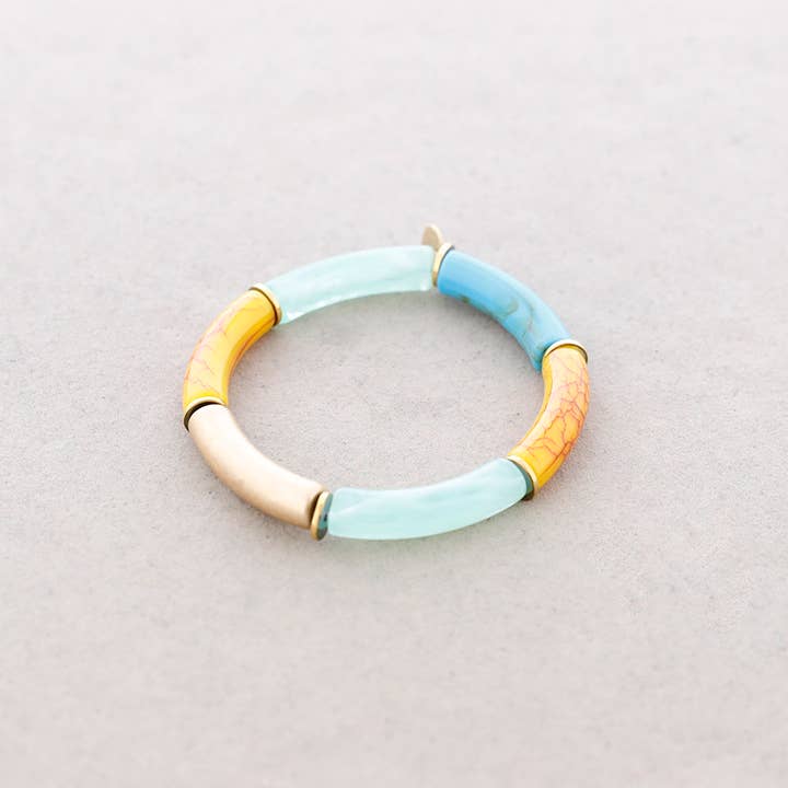 Sonata - Wholesale Snap Jewelry - Resin Bead Bracelet1