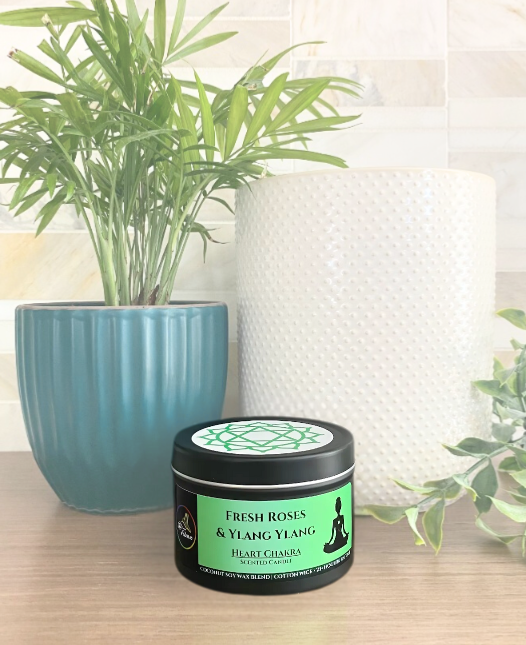 Lit From Above - Wholesale Jar/Filled Candle - Fresh Roses & Ylang Ylang • 6 oz4