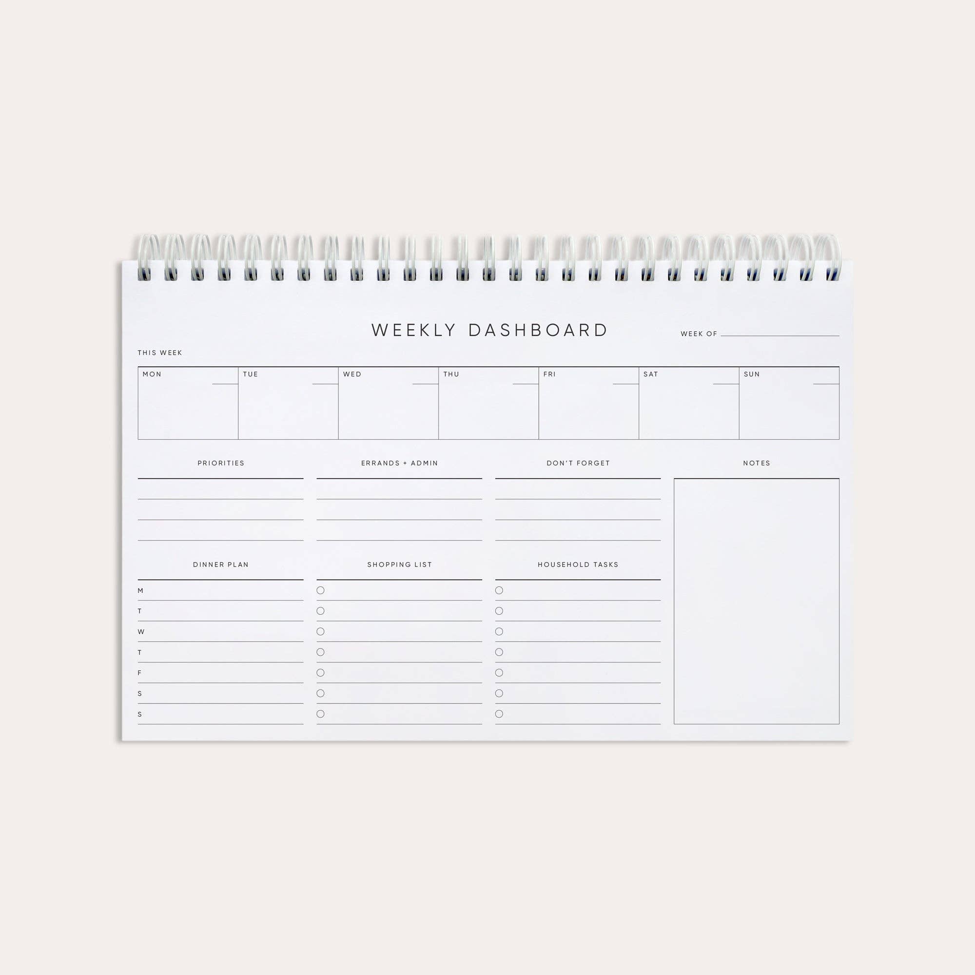 Simple Self - Wholesale Planner - Weekly Dashboard4