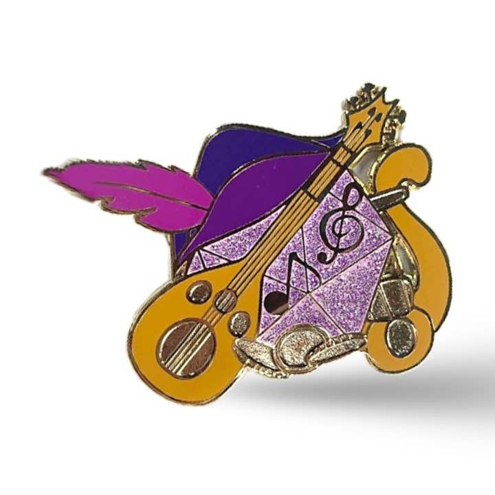 Épinglette en émail Dungeons & Dragons//Barde pour la vente par Naytendo