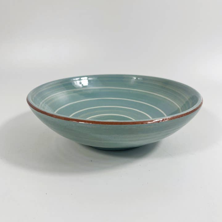 Spanish Hand Painted Spiral 20cm Dish for wholesale by Jarapa