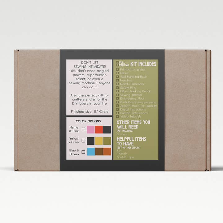 it's all in the stitch - Wholesale DIY Craft Kit - Flower Bundle DIY Sewing Kit4